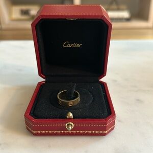 Cartier Love Ring in Gold size 55 mm (US 7 1/4)